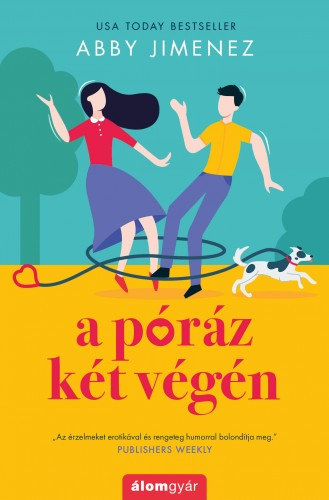 A póráz két végén – Abby Jimenez borító