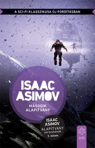 Második Alapítvány – Isaac Asimov borító