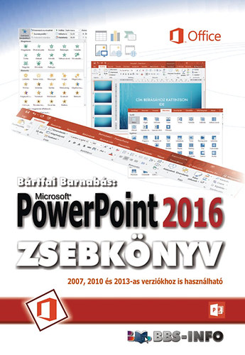 PowerPoint 2016 zsebkönyv – Bartfai Barnabas borító