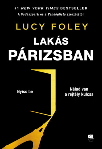 Lakás Párizsban – Lucy Foley borító