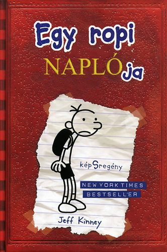 Egy ropi naplója – Jeff Kinney borító