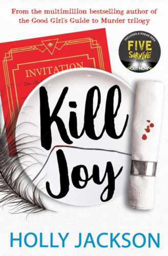 Kill Joy – Holly Jackson borító