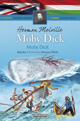 Moby Dick – Herman Melville borító