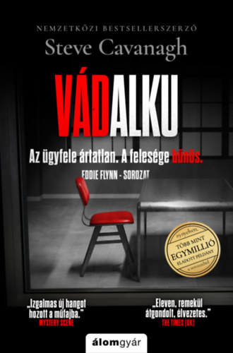 Vádalku - Eddie Flynn 2. – Steve Cavanagh borító