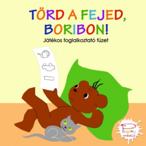 Törd a fejed, Boribon! – Marék Veronika borító