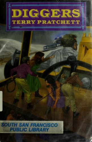 Földvájók – Terry Pratchett borító