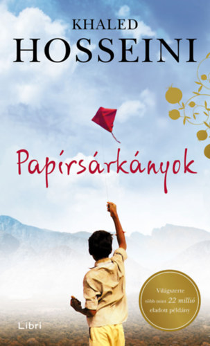 Papírsárkányok – Khaled Hosseini borító