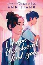 I Hope This Doesn't Find You – Ann Liang borító