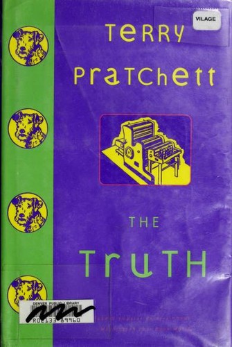 Az Igazság – Terry Pratchett borító