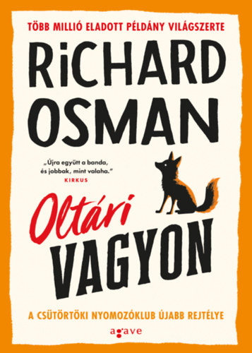Oltári vagyon – Richard Osman borító