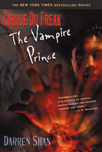 A vámpír herceg – Darren Shan borító