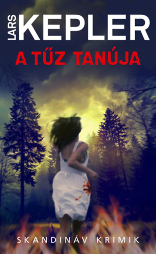 A tűz tanúja – Lars Kepler borító