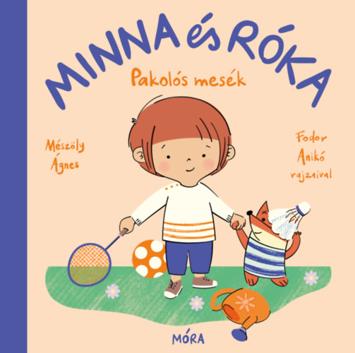 Minna és Róka - Vizes mesék – Mészöly Ágnes borító