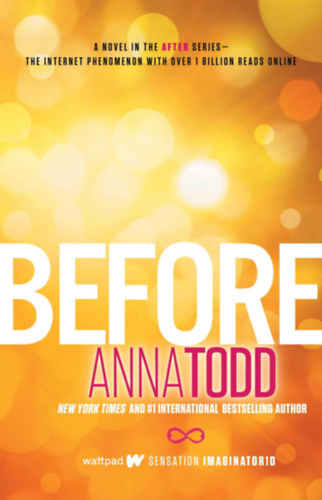 Before – Mielőtt – Anna Todd borító
