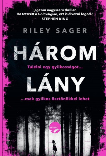 Három lány – Riley Sager borító