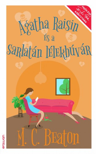 Agatha Raisin és a sarlatán lélekbúvár – M. C. Beaton borító