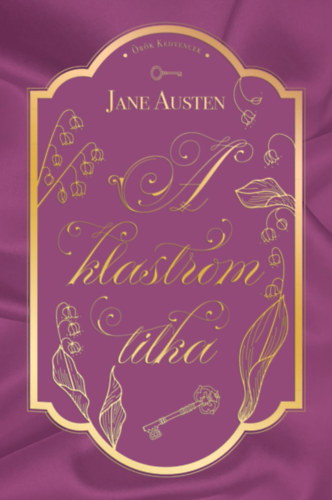 A klastrom titka – Jane Austen borító