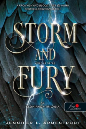 Storm and Fury – Vihar és harag – Jennifer L. Armentrout borító