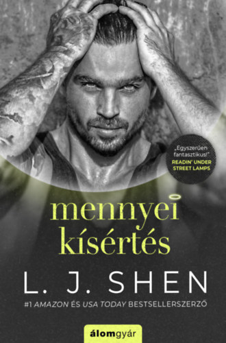 Mennyei kísértés – L. J. Shen borító