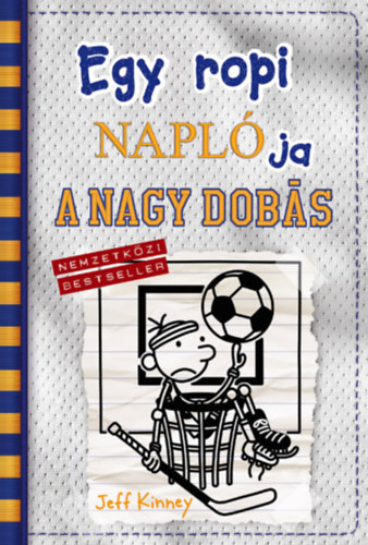 A nagy dobás – Jeff Kinney borító