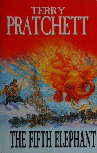 Az ötödik elefánt – Terry Pratchett borító