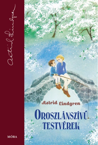 Oroszlánszívű testvérek – Astrid Lindgren borító