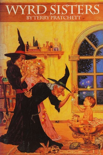 Vészbanyák – Terry Pratchett borító