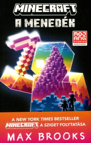 Minecraft: A menedék – Max Brooks borító