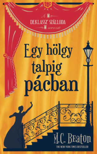 Egy hölgy talpig pácban – M. C. Beaton borító