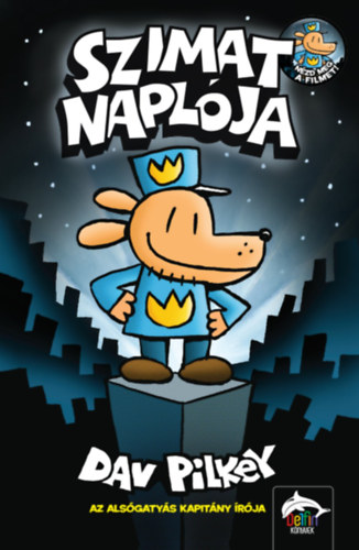 Szimat naplója – Dav Pilkey borító