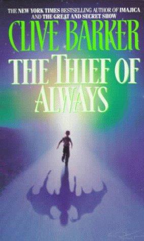 Az öröklét tolvaja – Clive Barker borító