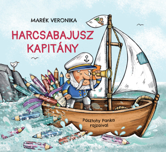 Harcsabajusz kapitány – Marék Veronika borító