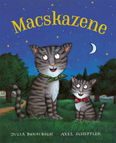 Macskazene – Julia Donaldson borító