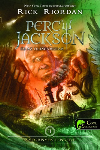 A szörnyek tengere – Rick Riordan borító