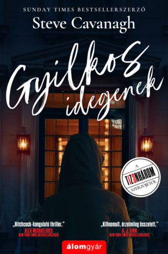Gyilkos idegenek – Steve Cavanagh borító