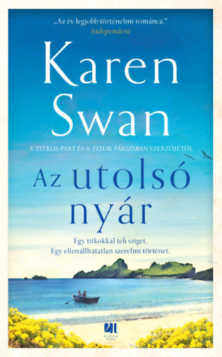 Az utolsó nyár – Karen Swan borító