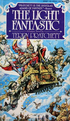 A mágia fénye – Terry Pratchett borító