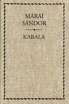 Kabala – Marai Sandor borító