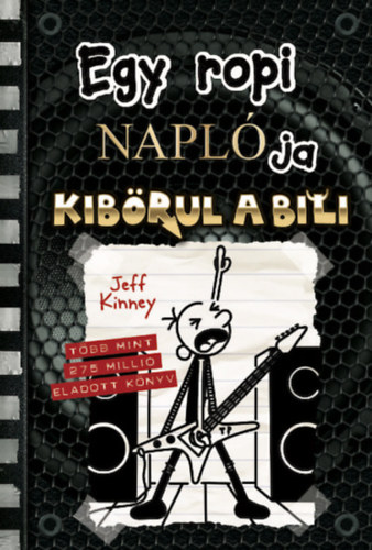 Kiborul a bili – Jeff Kinney borító
