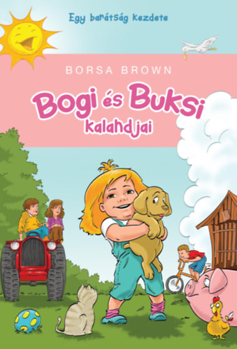 Bogi és Buksi kalandjai – Borsa Brown borító