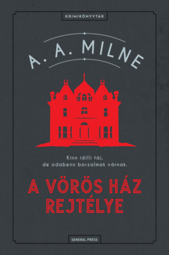 A Vörös Ház rejtélye – Alan Alexander Milne borító