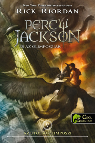 Az utolsó olimposzi – Rick Riordan borító