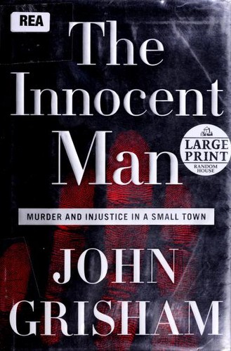 Az ártatlan ember – John Grisham borító