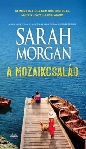 A mozaikcsalád – Sarah Morgan borító