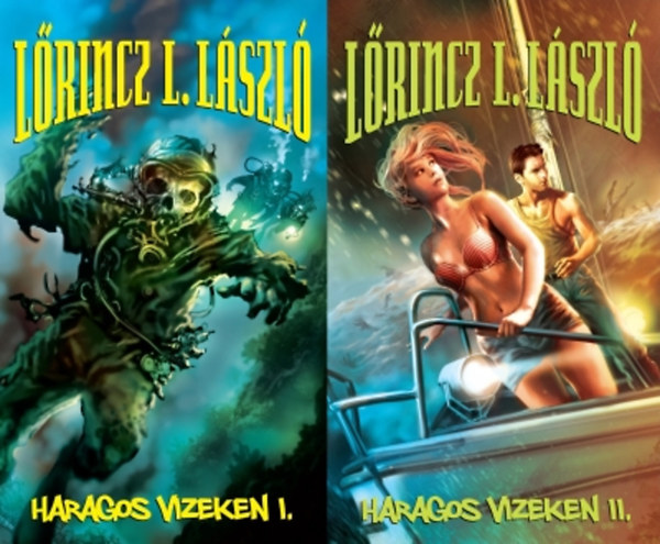 Haragos vizeken I-II. – Leslie L. Lawrence borító