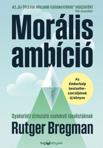 Morális ambíció – Rutger Bregman borító