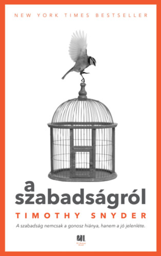 A szabadságról – Timothy Snyder borító