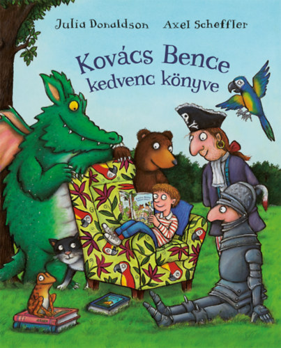 Kovács Bence kedvenc könyve – Julia Donaldson borító