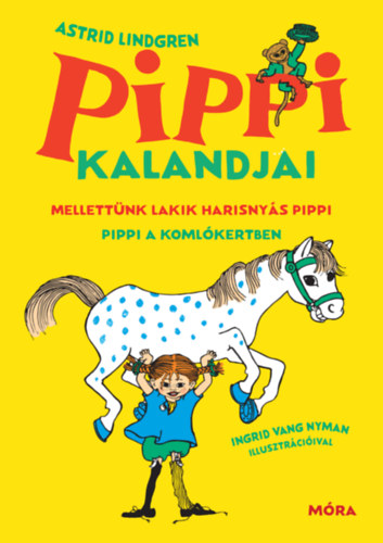 Pippi kalandjai – Astrid Lindgren borító