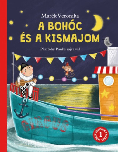A bohóc és a kismajom – Marék Veronika borító